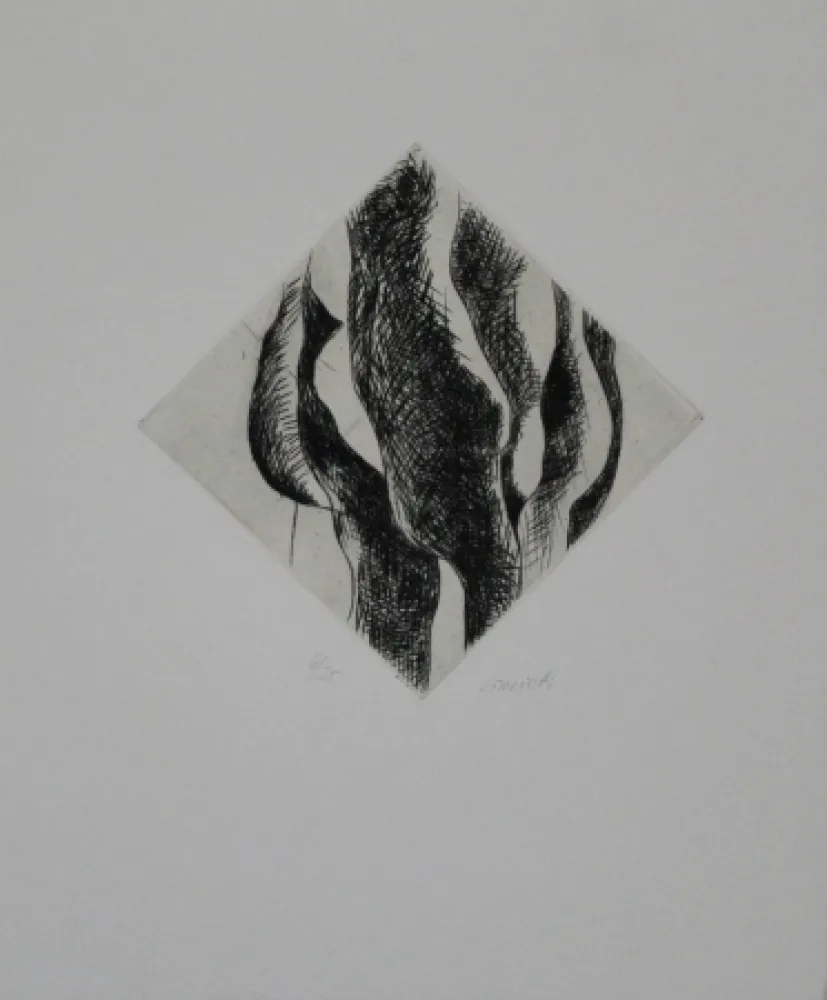 Stich Cimiotti - Körper-Landschaft-Komposition / Body-Landscape-Composition