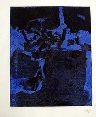 Radierung Clavé - EMPREINTE