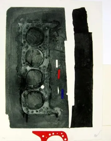 Radierung Clavé - Sans titre