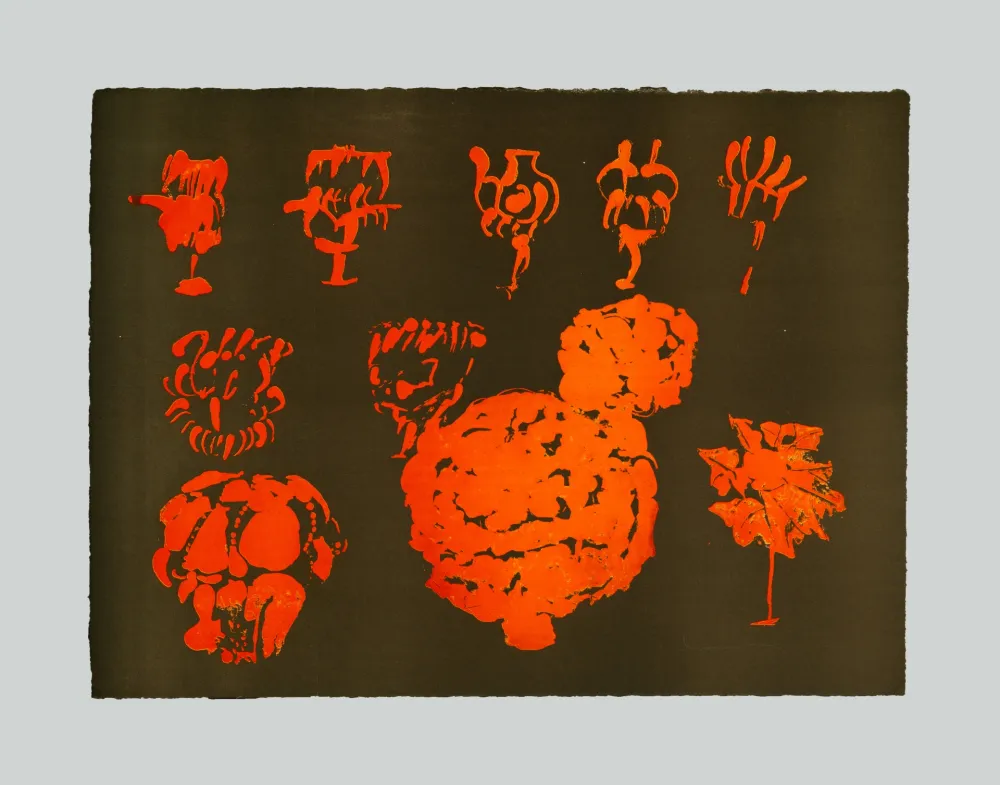 Radierung Und Aquatinta Consagra - Composizione