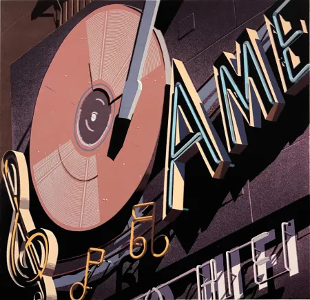 Siebdruck Cottingham - AMERICAN HI FI