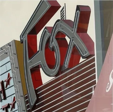 Siebdruck Cottingham - Fox