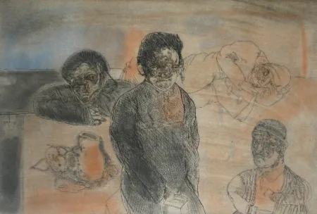 Radierung Und Aquatinta Cuevas - Viaje a Marruecos