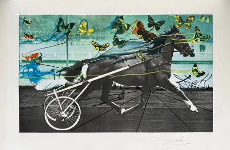 Lithographie Dali - Une de Mai