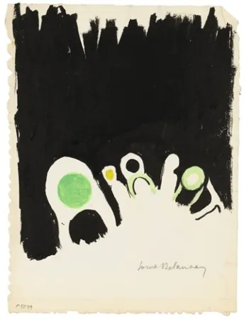 Keine Technische Delaunay - Projet pour la revue allemande Der Ararat 