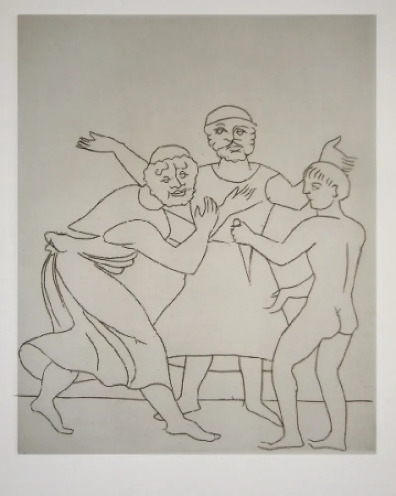 Stich Derain - Le satyricon  36 eaux-fortes