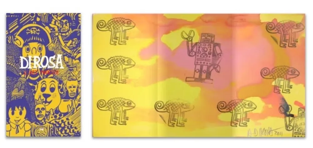 Illustriertes Buch Di Rosa - L'art en écrit 