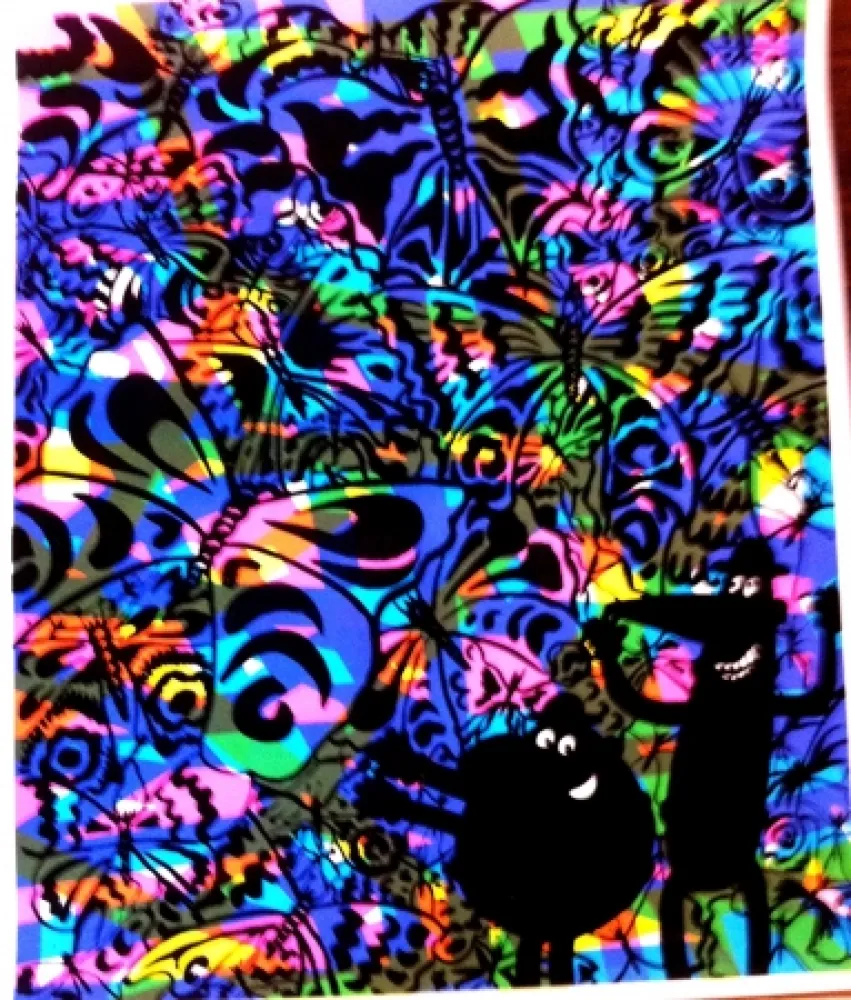 Siebdruck Di Rosa - Sans titre 4