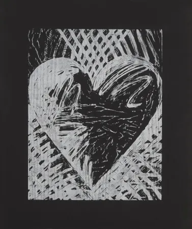 Holzschnitt Dine - A Night Woodcut