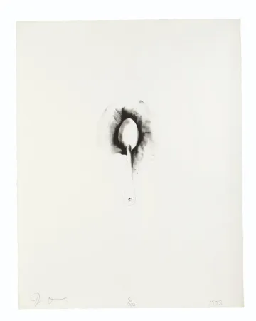 Lithographie Dine - Spoon