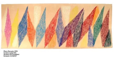 Siebdruck Dorazio - Untitled