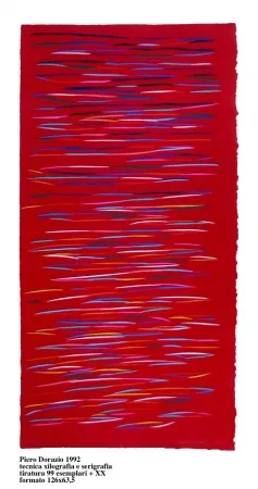 Siebdruck Dorazio - Untitled