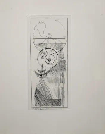 Stich Duchamp - Coffee Mill, 1947