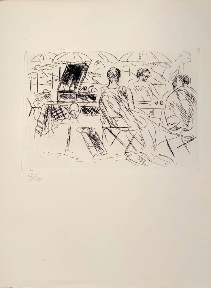 Stich Dunoyer De Segonzac - Plage, ca.