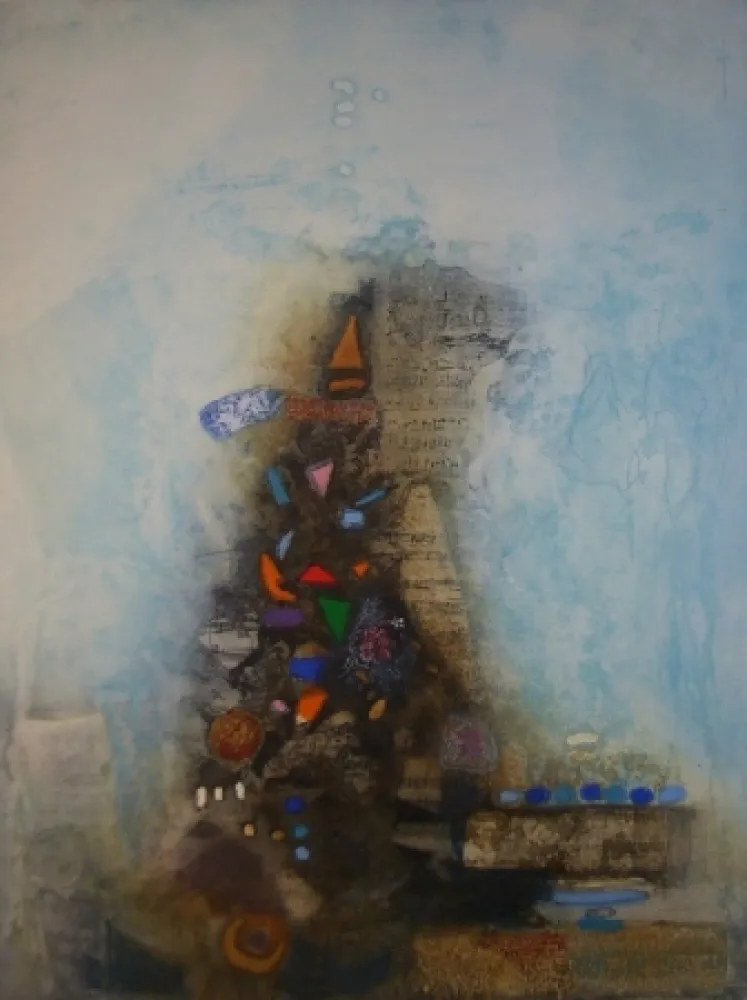 Radierung Und Aquatinta Engel - AGITATO