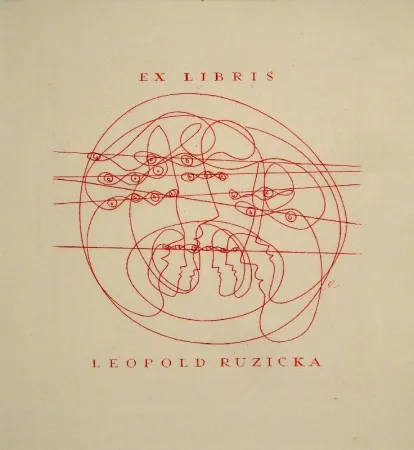 Stich Erni - Ex Libris Leopold Ruzicka