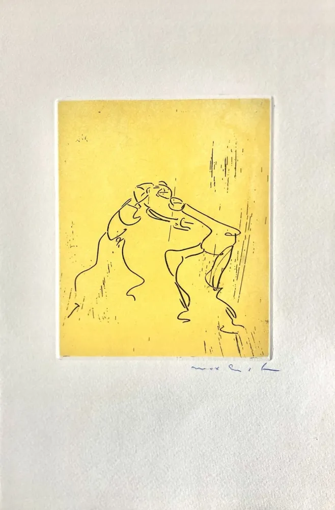 Radierung Ernst - Le Meneur d'ombres