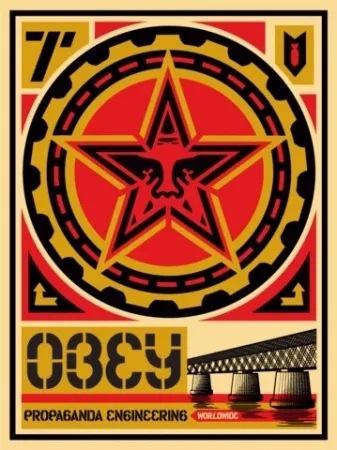 Siebdruck Fairey - Propaganda Engineering, Large Format