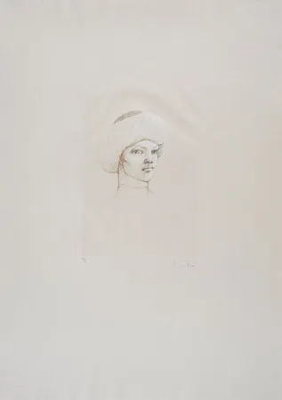 Radierung Fini - Conte de la 672 ème Nuit - XIII