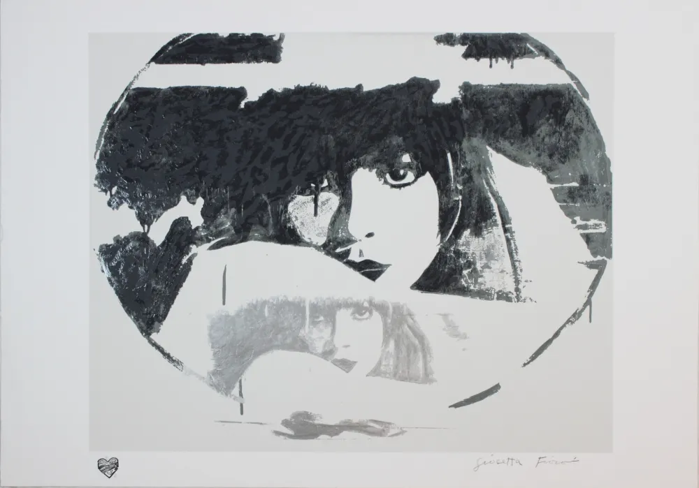 Siebdruck Fioroni - Doppio Liberty Grey