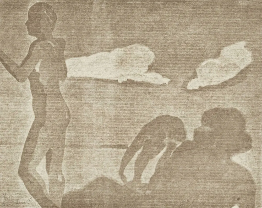 Hochdruck Fischl - Untitled (Beach scene), from Art Pro-Choice II
