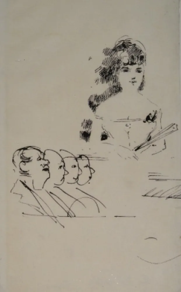 Keine Technische Forain - Chanteuse en scène