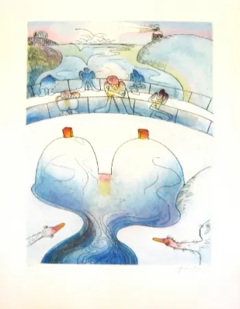 Radierung Und Aquatinta François - Sans titre 3