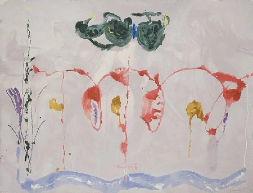 Siebdruck Frankenthaler - Aerie