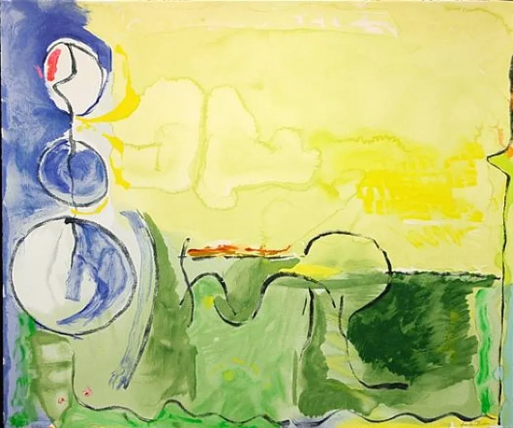 Siebdruck Frankenthaler - Flotilla