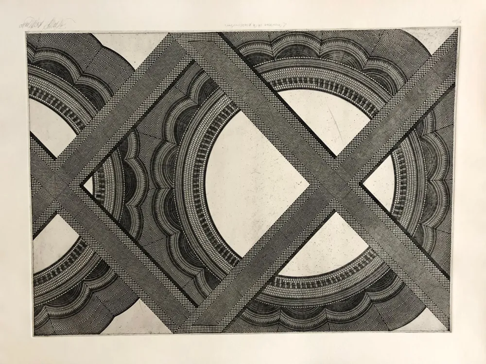 Aquatinta Gachnang - L’univers de la persécution