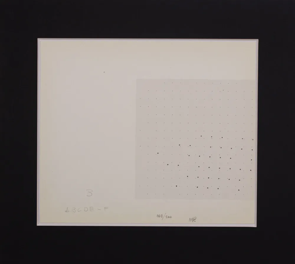 Siebdruck Gastini - Lettera B