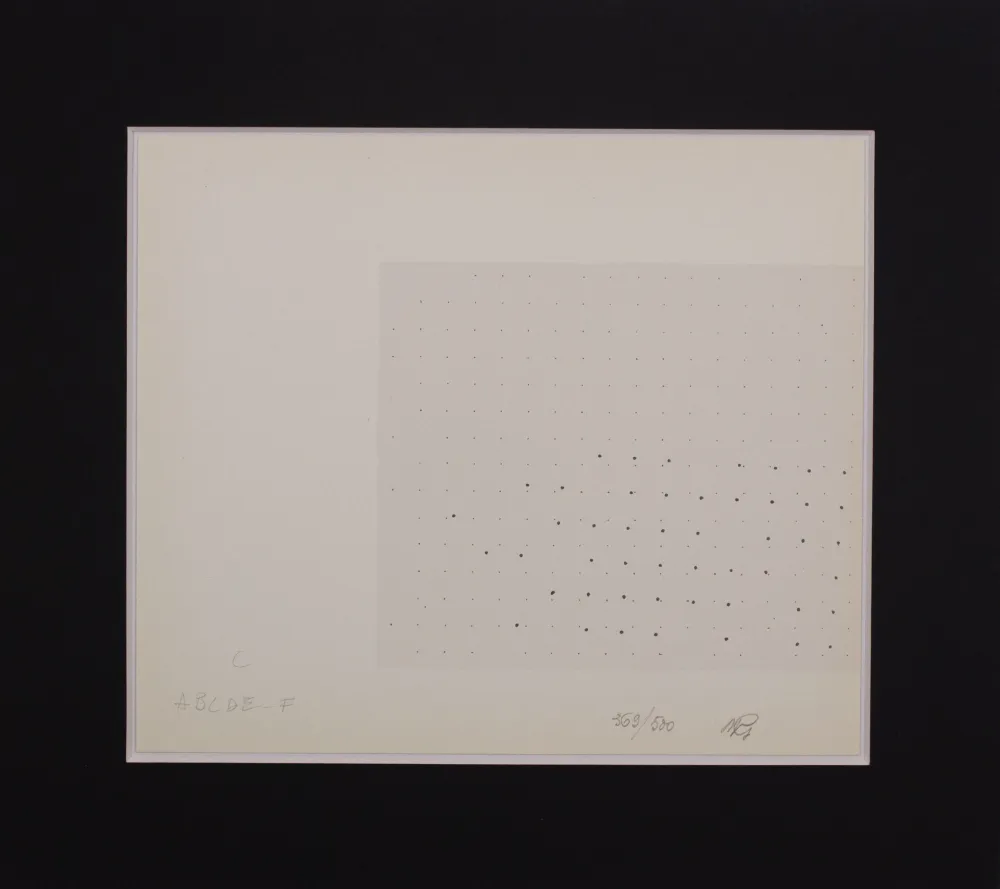 Siebdruck Gastini - Lettera C