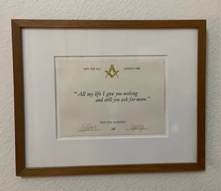 Keine Technische Gilbert & George - All my life I give you nothing and still you ask for more