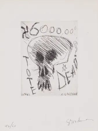 Radierung Goodman - Untitled