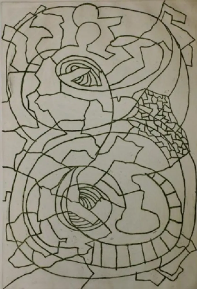 Radierung Gordillo - S/T