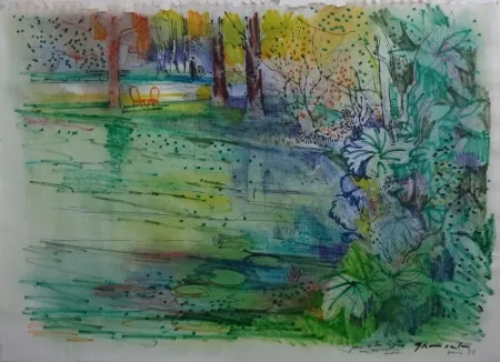 Keine Technische Grau Sala - Bord du lac