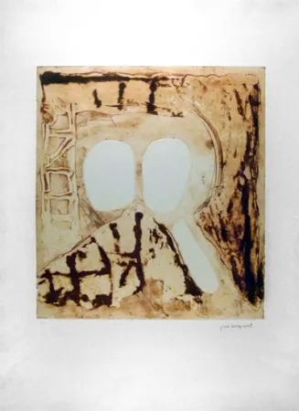 Radierung Guinovart - Composición