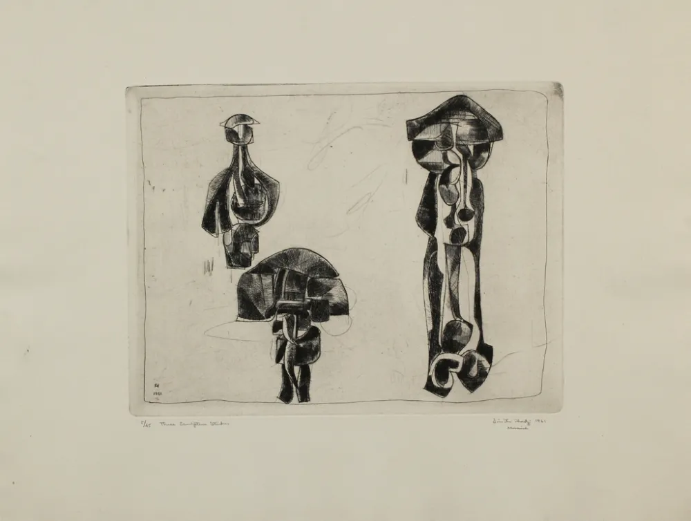 Stich Hadzi - Three Sculpture Studies