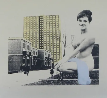 Siebdruck Hardacre - Fond of Bond