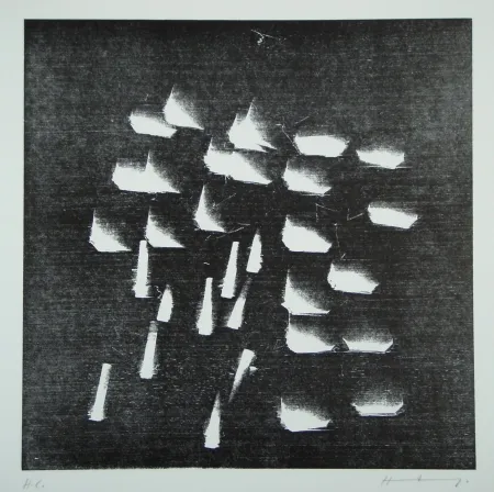 Holzschnitt Hartung - H-19-1973