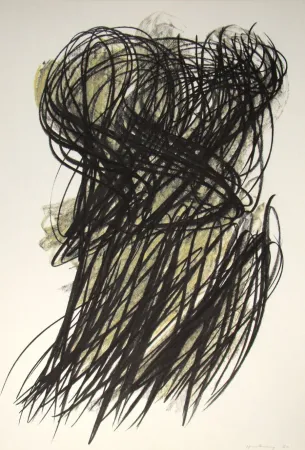 Lithographie Hartung - Pastel P. 1960-166