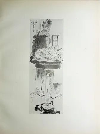 Plakat Helleu - La jardinière empire