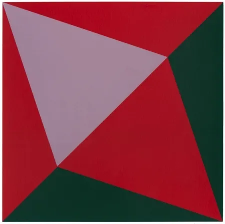 Siebdruck Hinman - Lavender Triangle