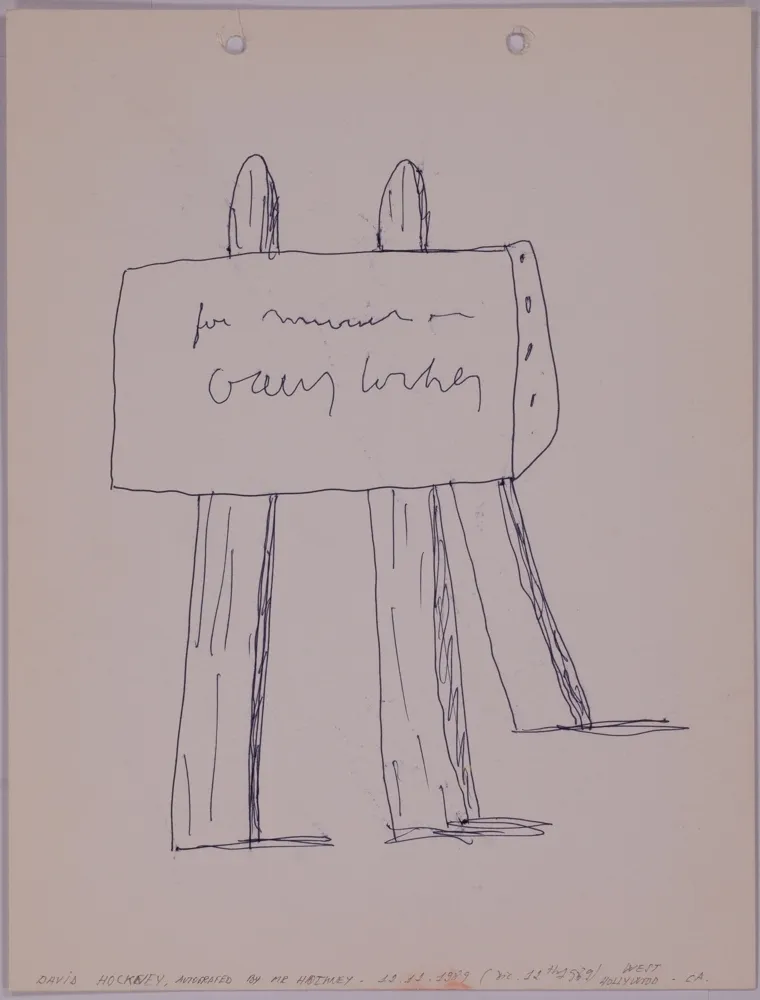 Keine Technische Hockney - Untitled