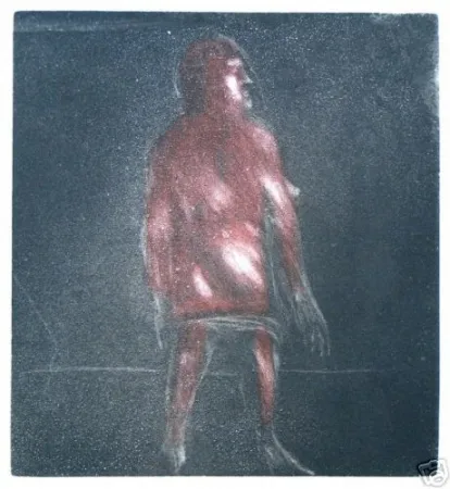 Radierung Und Aquatinta Hrdlicka - Mary