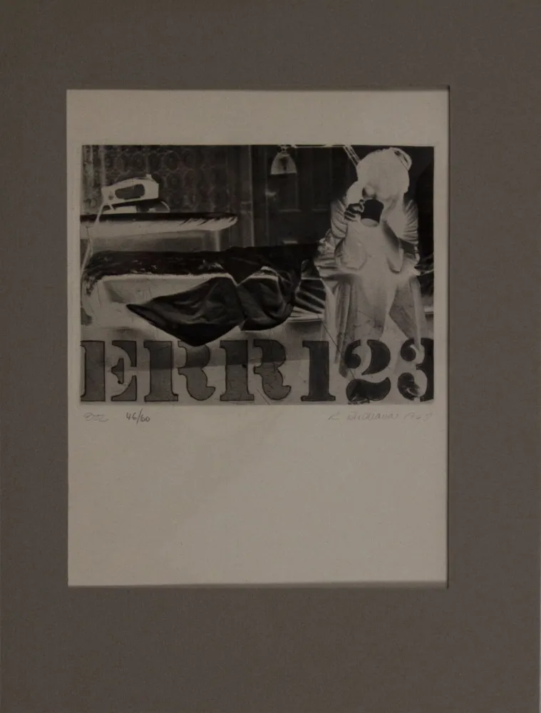 Radierung Indiana -  Err123