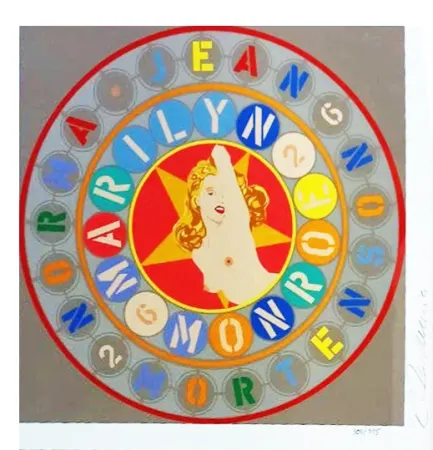 Siebdruck Indiana - THE METAMORPHOSIS OF NORMA JEAN MORTENSON