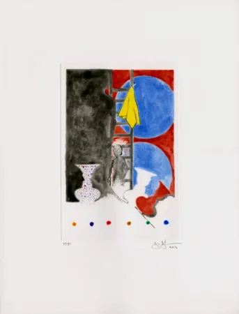 Aquatinta Johns - Untitled (2012)