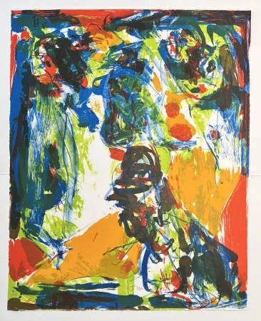 Lithographie Jorn - Asger Jorn (1914–1973) - Coloured lithograph on paper - 1969