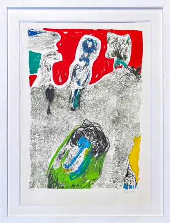 Lithographie Jorn - Asger Jorn (1914–1973) – La Vallée des charme – 8-colour lithography – 1969
